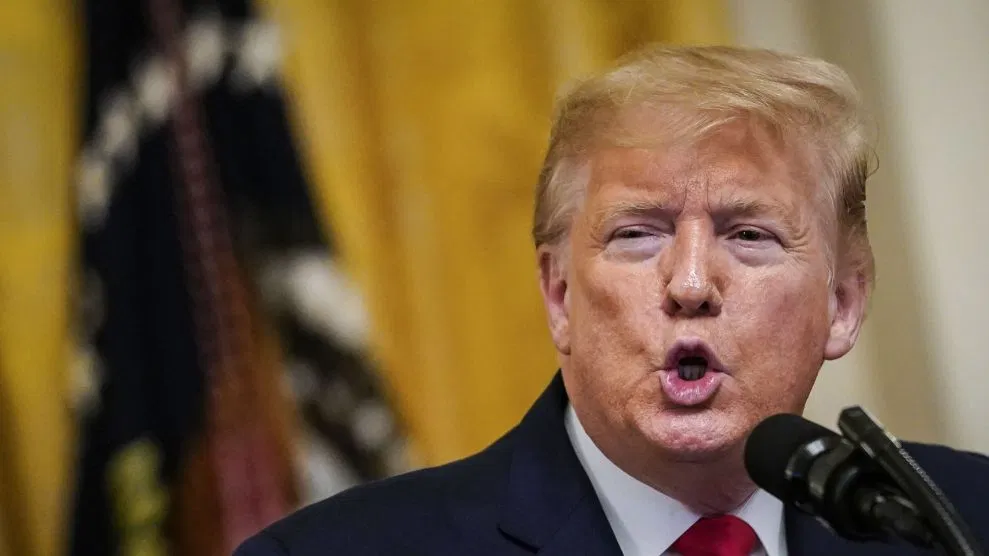 USA President Donald Trump halted funding to World Health Organization
