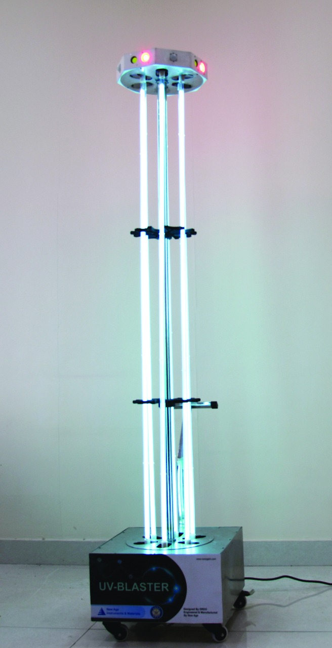 DRDO develops UV Disinfection Tower